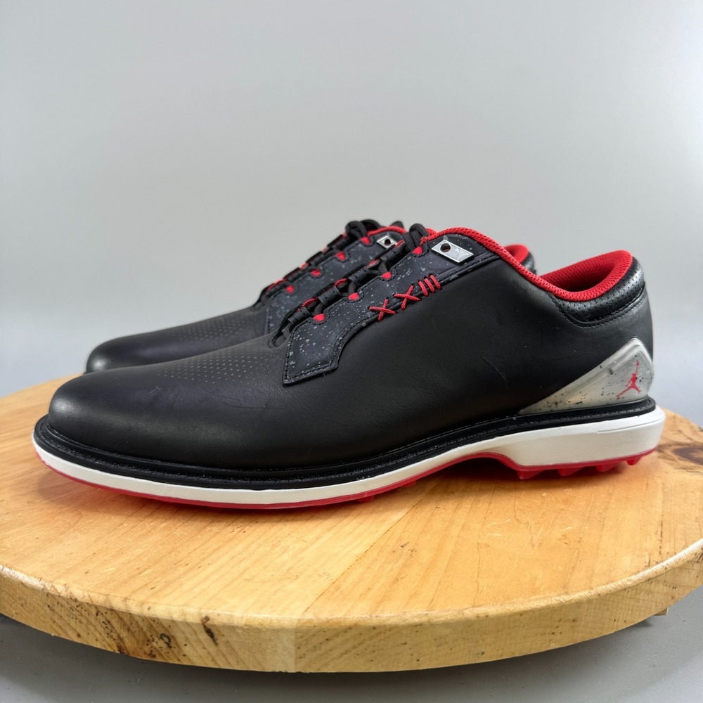 Nike Air Jordan ADG 5 Mens Size 11.5 Black/Red Golf Shoes FQ6642-001 NEW - Picture 3 of 9